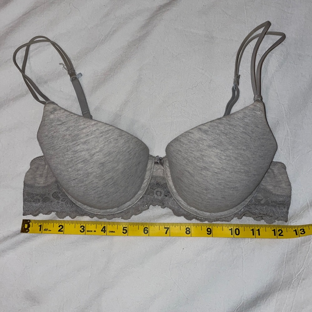 Aerie grey underwire bra